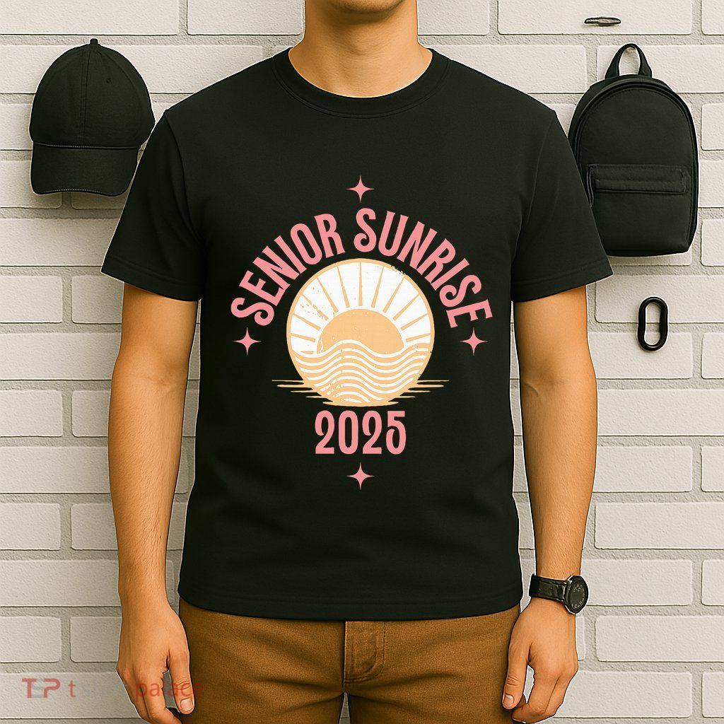 Magical Senior Sunrise 2025 High School 12th Twelfth Grade T-Shirt