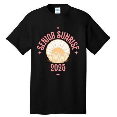 Magical Senior Sunrise 2025 High School 12th Twelfth Grade Tall T-Shirt