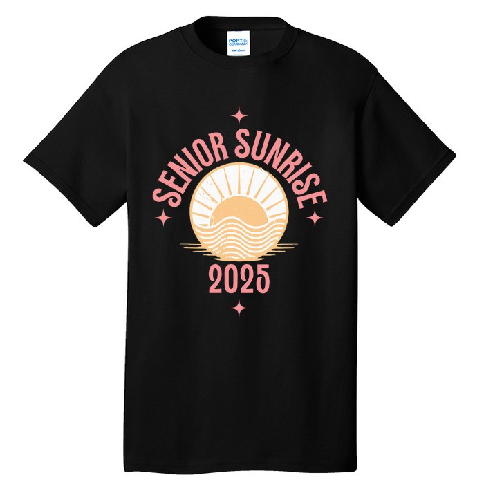 Magical Senior Sunrise 2025 High School 12th Twelfth Grade Tall T-Shirt