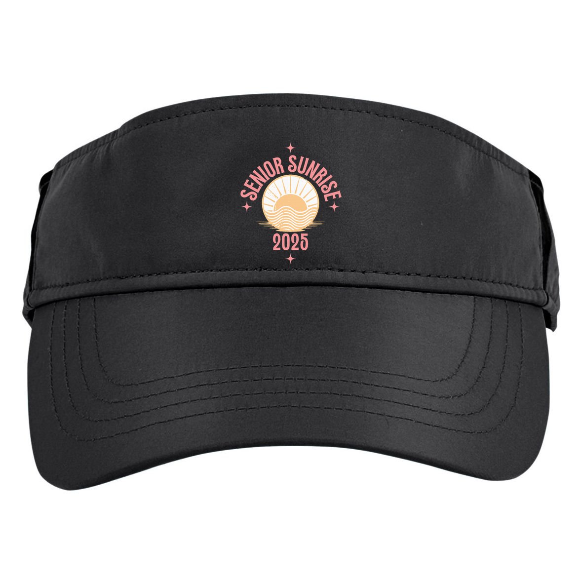 Magical Senior Sunrise 2025 High School 12th Twelfth Grade Adult Drive Performance Visor