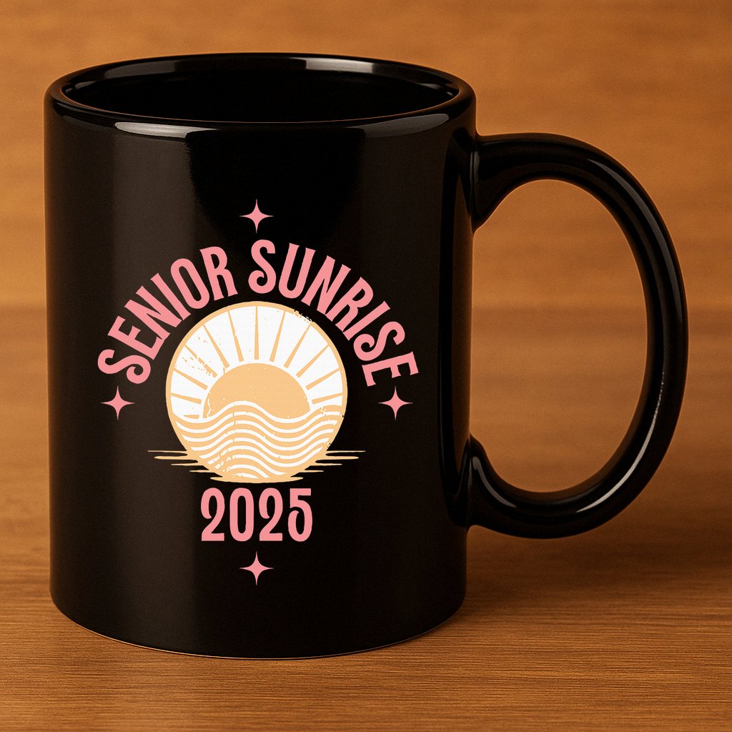 Magical Senior Sunrise 2025 High School 12th Twelfth Grade 11oz C Handle Ceramic Mug