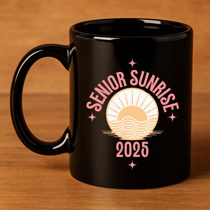 Magical Senior Sunrise 2025 High School 12th Twelfth Grade 11oz C Handle Ceramic Mug