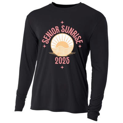 Magical Senior Sunrise 2025 High School 12th Twelfth Grade Cooling Performance Long Sleeve Crew