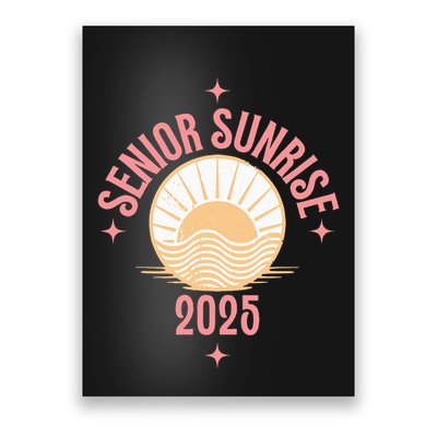 Magical Senior Sunrise 2025 High School 12th Twelfth Grade Poster