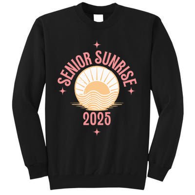 Magical Senior Sunrise 2025 High School 12th Twelfth Grade Tall Sweatshirt