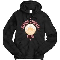 Magical Senior Sunrise 2025 High School 12th Twelfth Grade Tie Dye Hoodie