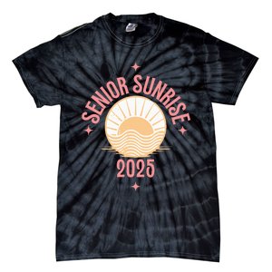 Magical Senior Sunrise 2025 High School 12th Twelfth Grade Tie-Dye T-Shirt