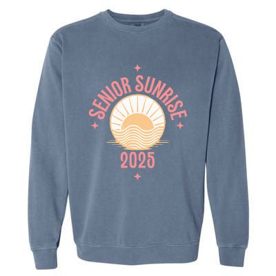 Magical Senior Sunrise 2025 High School 12th Twelfth Grade Garment-Dyed Sweatshirt