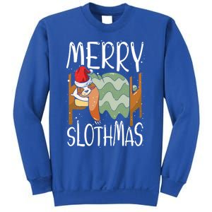 Merry Slothmas Sloth Whisperer Animal Christmas Season Gift Sweatshirt