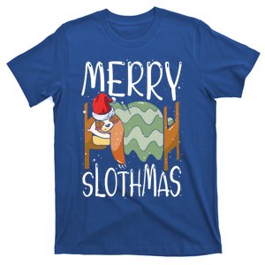 Merry Slothmas Sloth Whisperer Animal Christmas Season Gift T-Shirt