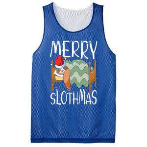 Merry Slothmas Sloth Whisperer Animal Christmas Season Gift Mesh Reversible Basketball Jersey Tank