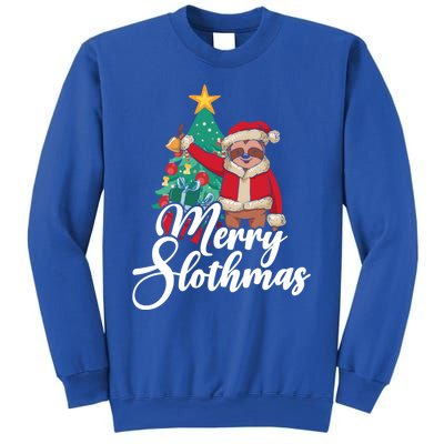 Merry Slothmas Sloth Whisperer Animal Christmas Season Gift Sweatshirt