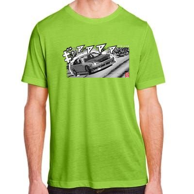 Manga S14 Silvia Jdm Drift Sr20 Turbo Adult ChromaSoft Performance T-Shirt