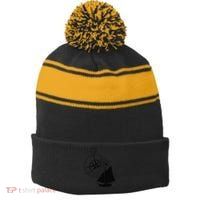 Maritime Sailing Ship Sailing Ships Ships Compass Ship Ahoy Stripe Pom Pom Beanie