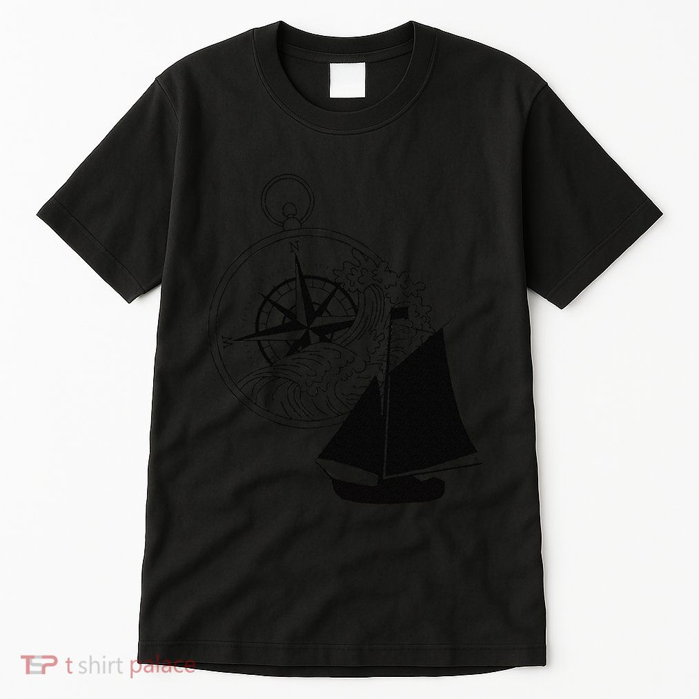 Maritime Sailing Ship Sailing Ships Ships Compass Ship Ahoy Tall T-Shirt