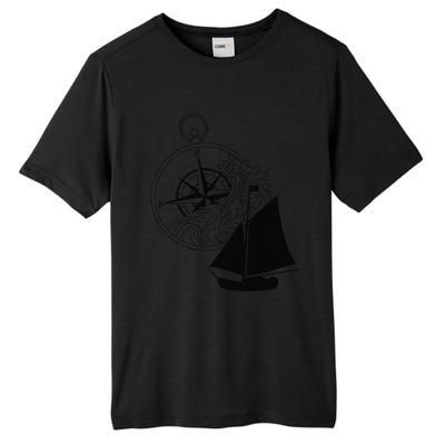 Maritime Sailing Ship Sailing Ships Ships Compass Ship Ahoy Tall Fusion ChromaSoft Performance T-Shirt