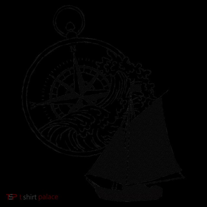 Maritime Sailing Ship Sailing Ships Ships Compass Ship Ahoy Youth Performance Sprint T-Shirt