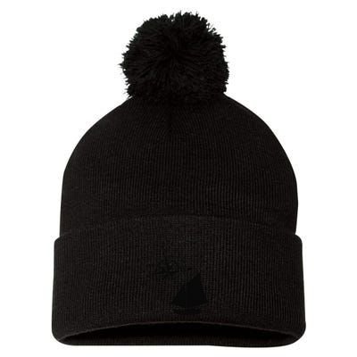 Maritime Sailing Ship Sailing Ships Ships Compass Ship Ahoy Pom Pom 12in Knit Beanie