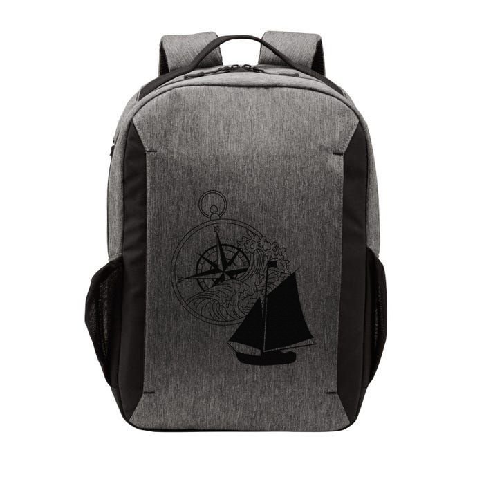 Maritime Sailing Ship Sailing Ships Ships Compass Ship Ahoy Vector Backpack