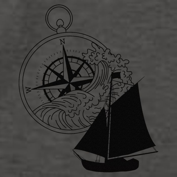 Maritime Sailing Ship Sailing Ships Ships Compass Ship Ahoy Vector Backpack