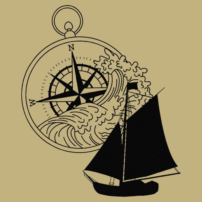 Maritime Sailing Ship Sailing Ships Ships Compass Ship Ahoy Cooling Performance Crew T-Shirt