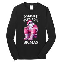 Merry Sigmas Santa Rizzler Long Sleeve Shirt