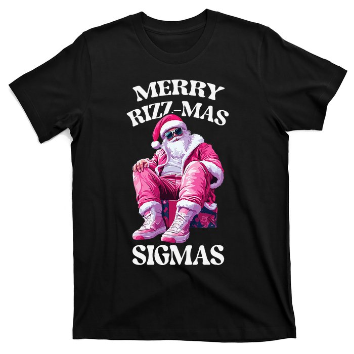 Merry Sigmas Santa Rizzler T-Shirt