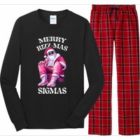 Merry Sigmas Santa Rizzler Long Sleeve Pajama Set