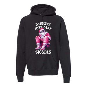 Merry Sigmas Santa Rizzler Premium Hoodie