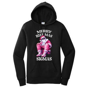 Merry Sigmas Santa Rizzler Women's Pullover Hoodie