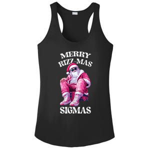 Merry Sigmas Santa Rizzler Ladies PosiCharge Competitor Racerback Tank