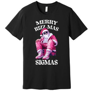 Merry Sigmas Santa Rizzler Premium T-Shirt