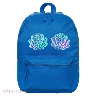 Mermaid Sea Shell Bra Halloween Costume Tops 16 in Basic Backpack