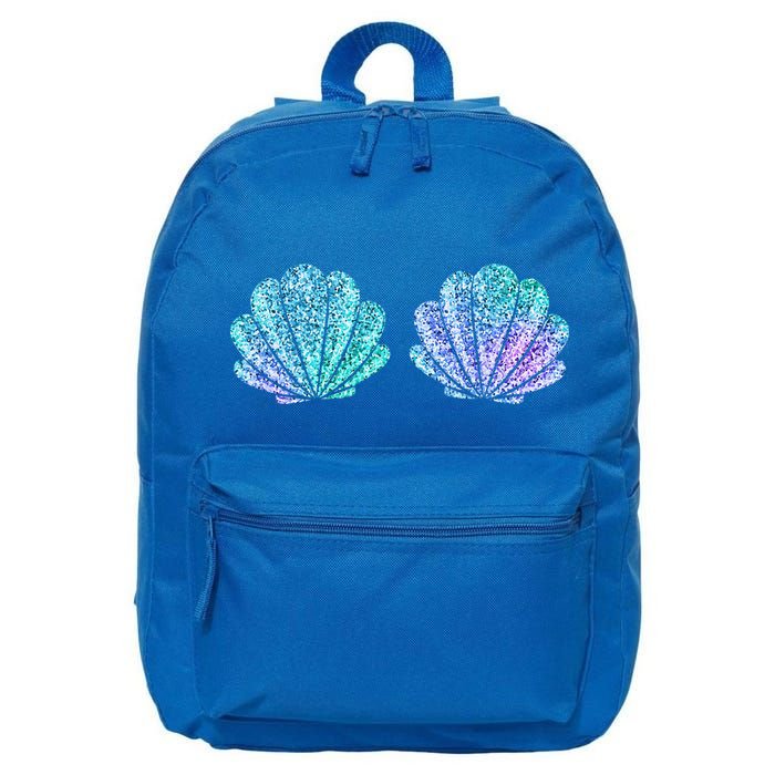 Mermaid Sea Shell Bra Halloween Costume Tops 16 in Basic Backpack