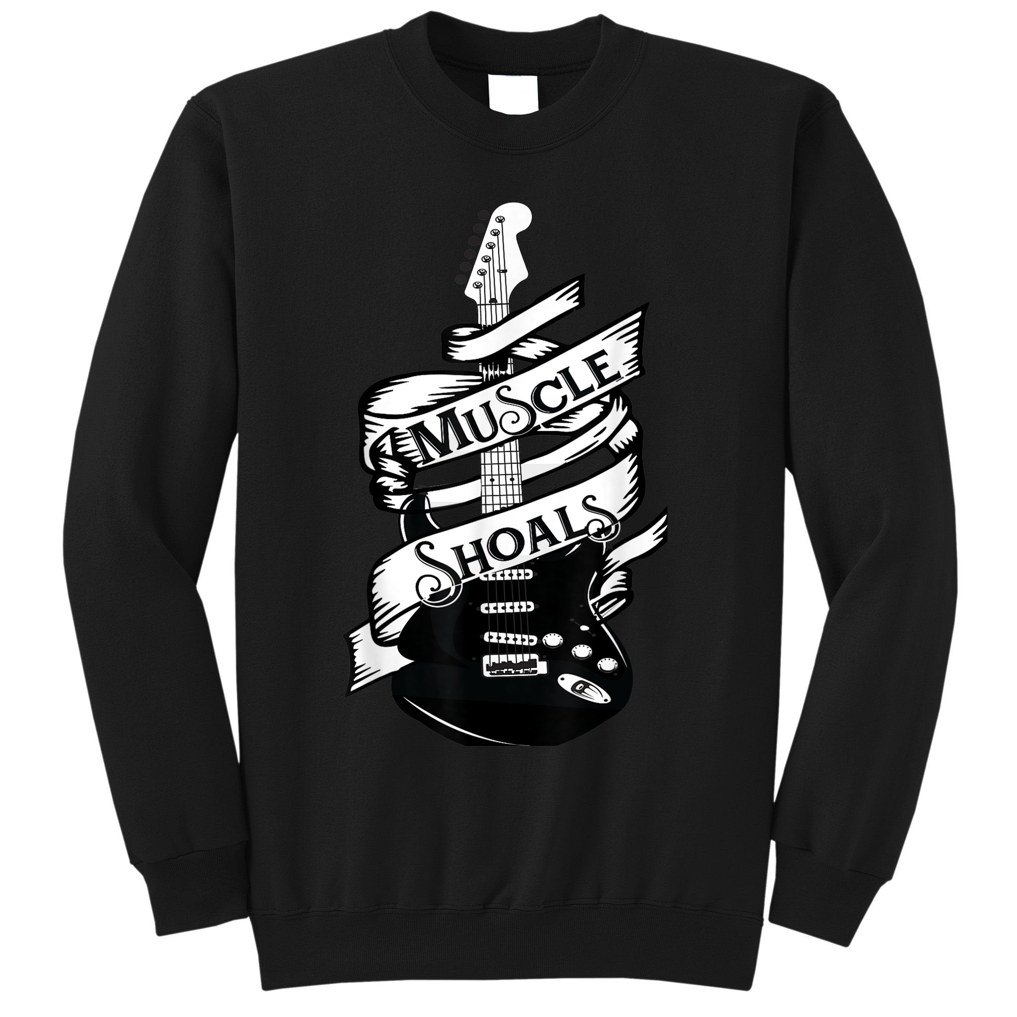 Muscle Shoals Shirt Alabama Music Recording Studio Guitar Sweatshirt