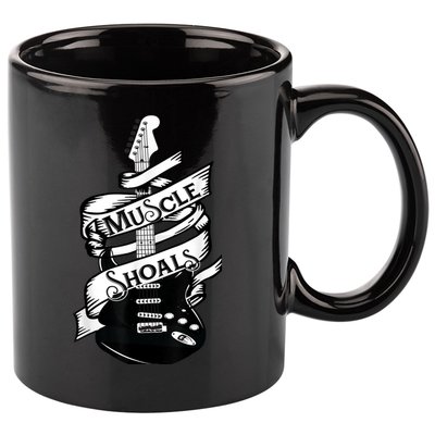 Muscle Shoals Shirt Alabama Music Recording Studio Guitar 11oz C Handle Ceramic Mug