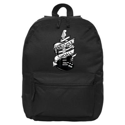 Muscle Shoals Shirt Alabama Music Recording Studio Guitar 16 in Basic Backpack