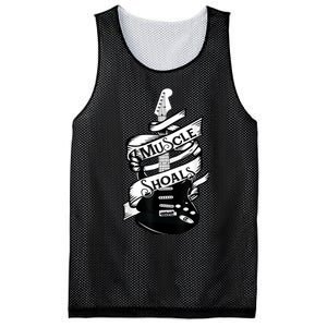 Muscle Shoals Shirt Alabama Music Recording Studio Guitar Mesh Reversible Basketball Jersey Tank