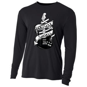 Muscle Shoals Shirt Alabama Music Recording Studio Guitar Cooling Performance Long Sleeve Crew