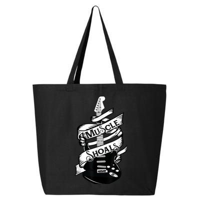 Muscle Shoals Shirt Alabama Music Recording Studio Guitar 25L Jumbo Tote
