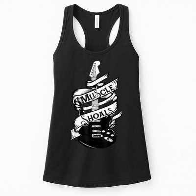 Muscle Shoals Shirt Alabama Music Recording Studio Guitar Womens Tank Top