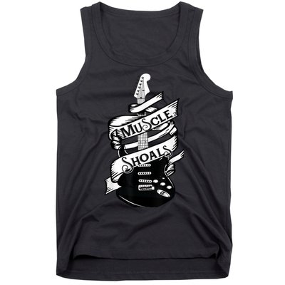 Muscle Shoals Shirt Alabama Music Recording Studio Guitar Tank Top