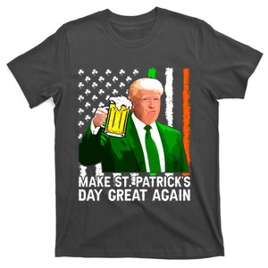 Make Saint St Patricks Day Great Again Funny Trump T-Shirt