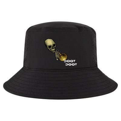 Mr Sketal Spooktober Mcdoot Doot Funny Humor Meme Funny Gift Cool Comfort Performance Bucket Hat