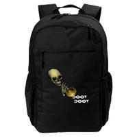 Mr Sketal Spooktober Mcdoot Doot Funny Humor Meme Funny Gift Backpack