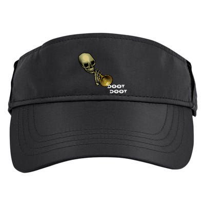 Mr Sketal Spooktober Mcdoot Doot Funny Humor Meme Funny Gift Adult Drive Performance Visor