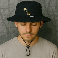 Mr Sketal Spooktober Mcdoot Doot Funny Humor Meme Funny Gift Bucket Hat