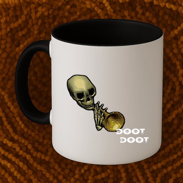 Mr Sketal Spooktober Mcdoot Doot Funny Humor Meme Funny Gift Mug