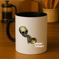 Mr Sketal Spooktober Mcdoot Doot Funny Humor Meme Funny Gift Mug