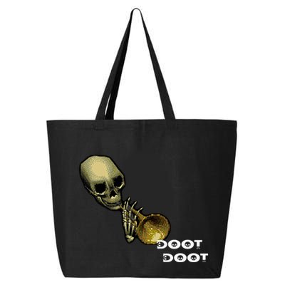 Mr Sketal Spooktober Mcdoot Doot Funny Humor Meme Funny Gift 25L Jumbo Tote